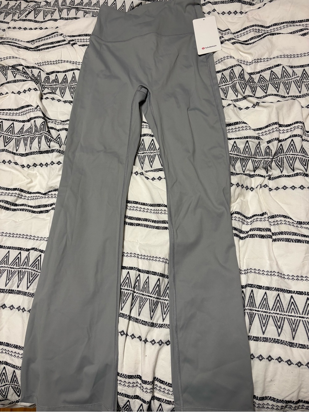 lululemon Light Gray Yoga Leggings with Tag